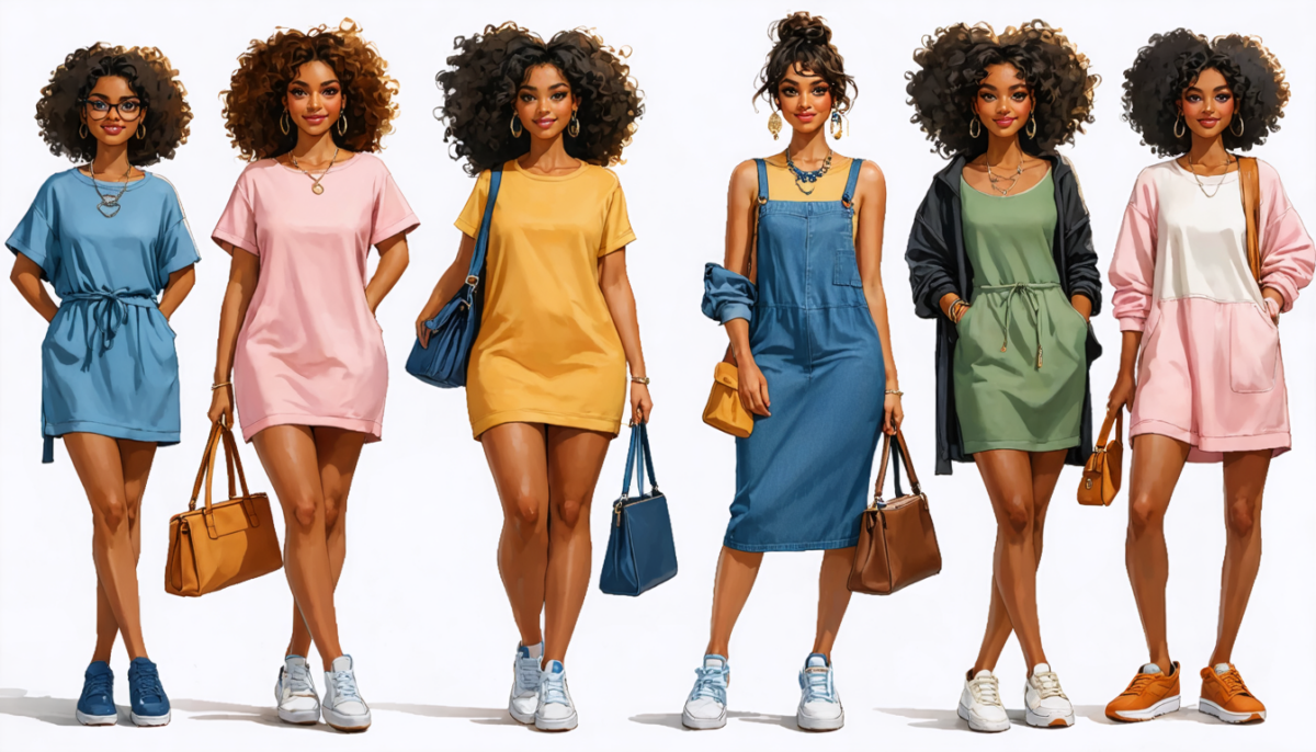 découvrez 5 looks stylés et pratiques avec la robe sweat, parfaits pour les cheffes de famille modernes qui veulent allier confort et élégance au quotidien.